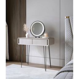 CARME Home Riley 3 Colour LED Black Touch Sensor Light Mirror - Size: 16 x 58 x 59.5cm - Wilko - thumbnail 5