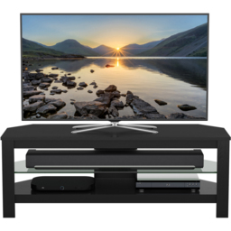 AVF Calibre Plus 2 Shelf Black Oak TV Unit - AVF Group Ltd - Wilko - thumbnail 4