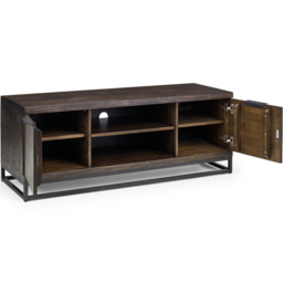 Julian Bowen Brooklyn Dark Oak TV Unit - Size: 45 x 135 x 51cm - Brown - Wilko - thumbnail 5