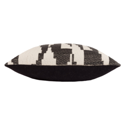 Hoem Ibizia Black Abstract Cushion - Size: 50 x 50 cm - Wilko - thumbnail 6