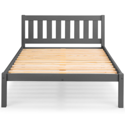 Julian Bowen Luna Double Anthracite Bed - Grey - Wilko - thumbnail 4