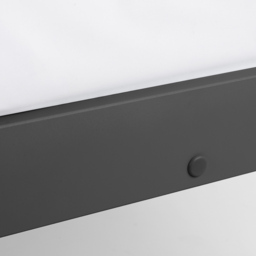 Julian Bowen Luna Double Anthracite Bed - Grey - Wilko - thumbnail 7