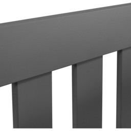 Julian Bowen Luna Double Anthracite Bed - Grey - Wilko - thumbnail 6