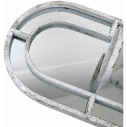 Rustic Arched Mirrored Candle Holder - Grey - Size: 54 x 22cm - The Port. Co Gallery - Wilko - thumbnail 4