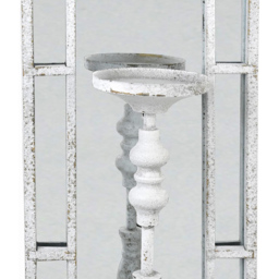 Rustic Arched Mirrored Candle Holder - Grey - Size: 54 x 22cm - The Port. Co Gallery - Wilko - thumbnail 5