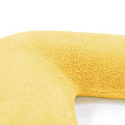 Velosso Ochre Teddy Fleece V Shape Pillow - Size: 80 x 80cm - Orange - Wilko - thumbnail 4