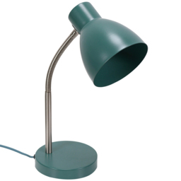 ValueLights Keela Teal Adjustable Flexi Neck LED Desk Table Lamp - Size: 35 x 14 x 27cm - Blue - Wilko - thumbnail 1
