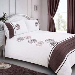 Intimates Florentine King Size Duvet Set - Purple - Wilko - thumbnail 1