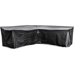 Cozy Bay EZBreathe Medium L Shape Black Sofa Cover - Size: 80 x 215 x 215cm - Wilko - thumbnail 1