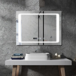 Ener-J Rectangle LED Mirror with Bluetooth Speaker and Changeable CCT - Size: 80 x 60cm - Wilko - thumbnail 6