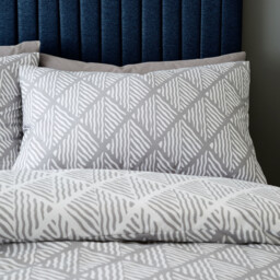 Artemis Grey King Size Duvet Set - Wilko - thumbnail 4