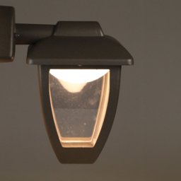 Luxform Luxembourg Anthracite Down Wall Light - Size: 17 x 20 x 24cm - Black - Wilko - thumbnail 3
