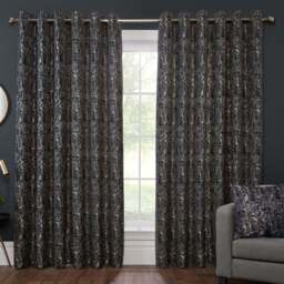 Aster Blackout Eyelet CurtainCharcoal229cm - Divante - Wilko - thumbnail 1
