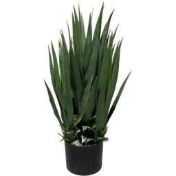 Botanik Yucca Artificial Plant 70cm - Size: 70 x 35 x 35cm - Green - Wilko - thumbnail 1