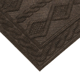 JVL Brown Knit Indoor Scraper Doormat 45 x 75cm - JVL Homewares - Wilko - thumbnail 4