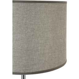 Premier Housewares Grey Waffle Effect Shade Floor Lamp - Size: 36 x 36 x 158cm - Wilko - thumbnail 6