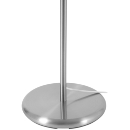 Premier Housewares Grey Waffle Effect Shade Floor Lamp - Size: 36 x 36 x 158cm - Wilko - thumbnail 3
