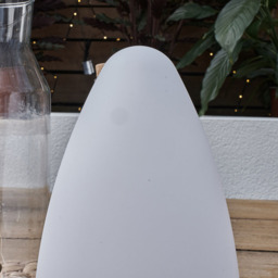 ValueLights Tenzin White Cone Colour Changing LED Garden Table Lamp - Size: 22 x 13 x 13cm - Wilko - thumbnail 4