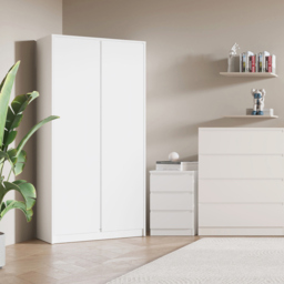 Seconique Malvern White 3 Piece Bedroom Furniture Set - Wilko - thumbnail 7
