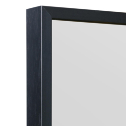 The Artus Black Aluminium Wall Mirror 120 x 80cm - MirrorOutlet - Wilko - thumbnail 6