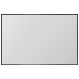 The Artus Black Aluminium Wall Mirror 120 x 80cm - MirrorOutlet - Wilko - thumbnail 4