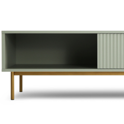 Devon Single Drawer Single Shelf Sage Coffee Table - Green - Home Garden Direct - Wilko - thumbnail 4
