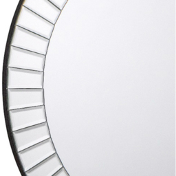 Julian Bowen Sonata Small Round Wall Mirror - Size: 60 x 60cm - Clear - Wilko - thumbnail 5