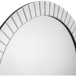 Julian Bowen Sonata Small Round Wall Mirror - Size: 60 x 60cm - Clear - Wilko - thumbnail 4