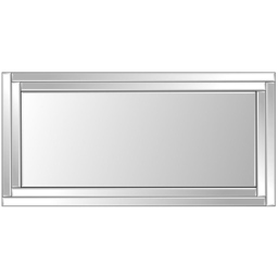 Luxford Bevelled Glass Dress Mirror 174 x 85cm - Black - MirrorOutlet - Wilko - thumbnail 5