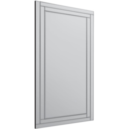 Luxford Bevelled Glass Dress Mirror 174 x 85cm - Black - MirrorOutlet - Wilko - thumbnail 4