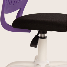 Core Products Loft Purple and Black Compact Study Chair - Wilko - thumbnail 6