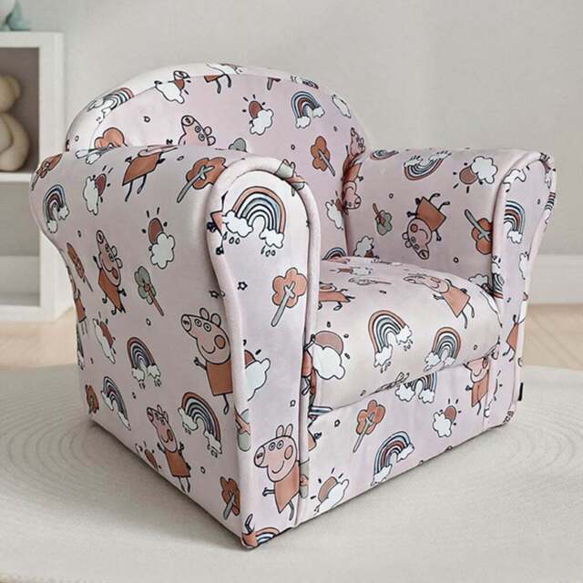Kidsaw Kids Peppa Pig Pink Mini Chair - Size: Single - Wilko - image 1