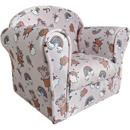 Kidsaw Kids Peppa Pig Pink Mini Chair - Size: Single - Wilko - thumbnail 4