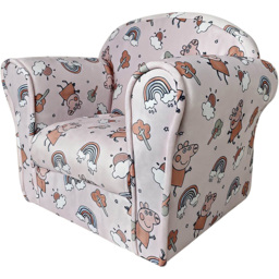 Kidsaw Kids Peppa Pig Pink Mini Chair - Size: Single - Wilko - thumbnail 3