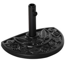 Outsunny 10kg Parasol Base - Size: 32 x 32 x 50cm - Black - Wilko - thumbnail 1