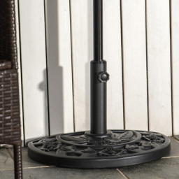 Outsunny 10kg Parasol Base - Size: 32 x 32 x 50cm - Black - Wilko - thumbnail 3
