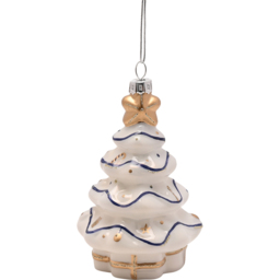 The Seasonal Gift Co Blue and White Delicate Hanging Decoration 2 Piece - Size: 21 x 8 x 7cm - The Seasonal Gift Co. - Wilko - thumbnail 4