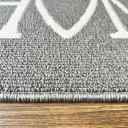 My Mat Silver Home Stain Resistant Runner 67 x 200cm - grey - Wilko - thumbnail 4