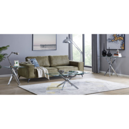 Furniturebox Tavlo Silver Coffee Table - Size: 120 x 60 x 45cm - Wilko - thumbnail 6