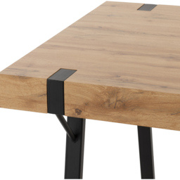 Seconique Treviso Dining Table Light Oak Effect - Size: 4 Seater - Brown - Wilko - thumbnail 4
