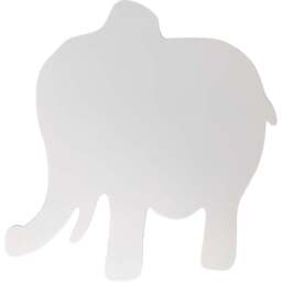 Marco Paul Warm White LED Elephant Wall Mounted Kids Night Light 32cm - Size: 20 x 20 x 10cm - Multicoloured - Wilko - thumbnail 1
