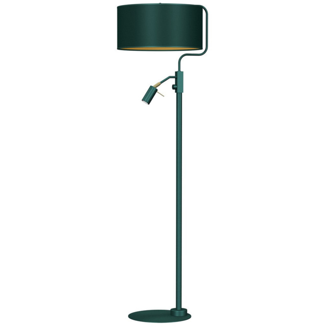 Milagro Verde Green Floor Lamp 230V - Size: 45 x 45 x 160cm - Wilko