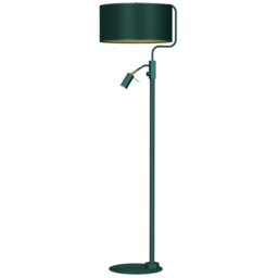 Milagro Verde Green Floor Lamp 230V - Size: 45 x 45 x 160cm - Wilko - thumbnail 1