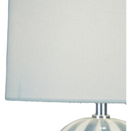 Roisin Table Lamp - Blue and White - Wilko - thumbnail 5