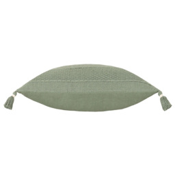 Yard Caliche Eucalyptus Tasselled Cushion - Size: 60 x 40cm - Multi - Yard Living - Wilko - thumbnail 5