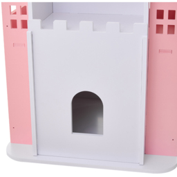 Living and Home 3 Tier Pink Rotating Kids Castle Bookshelf - Size: 3 Shelf - Wilko - thumbnail 7