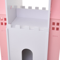 Living and Home 3 Tier Pink Rotating Kids Castle Bookshelf - Size: 3 Shelf - Wilko - thumbnail 6