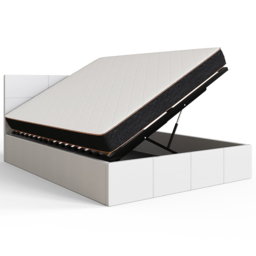 GFW King White Side Lift Ottoman Bed - Wilko - thumbnail 5
