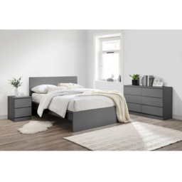 Oslo 6 Drawer Grey Chest of Drawers - Birlea - Wilko - thumbnail 4