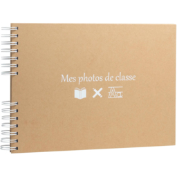 Exacompta Chestnut Brown Spiral Bound Photo Album 50 Sheet 32 x 22cm - Size: 3 x 32 x 22cm - Wilko - thumbnail 4
